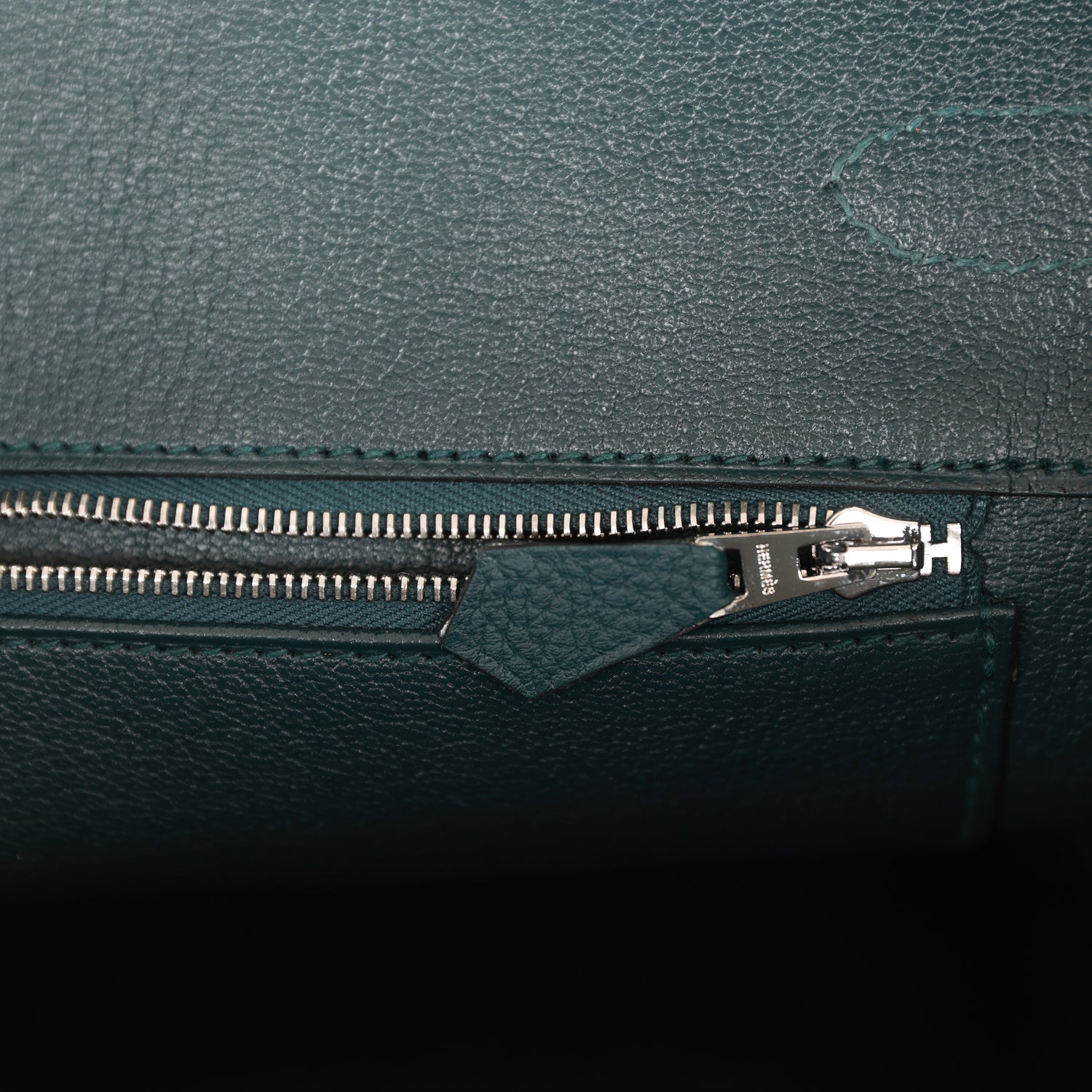 Hermes Birkin 35 Vert Cypress Togo Palladium Hardware