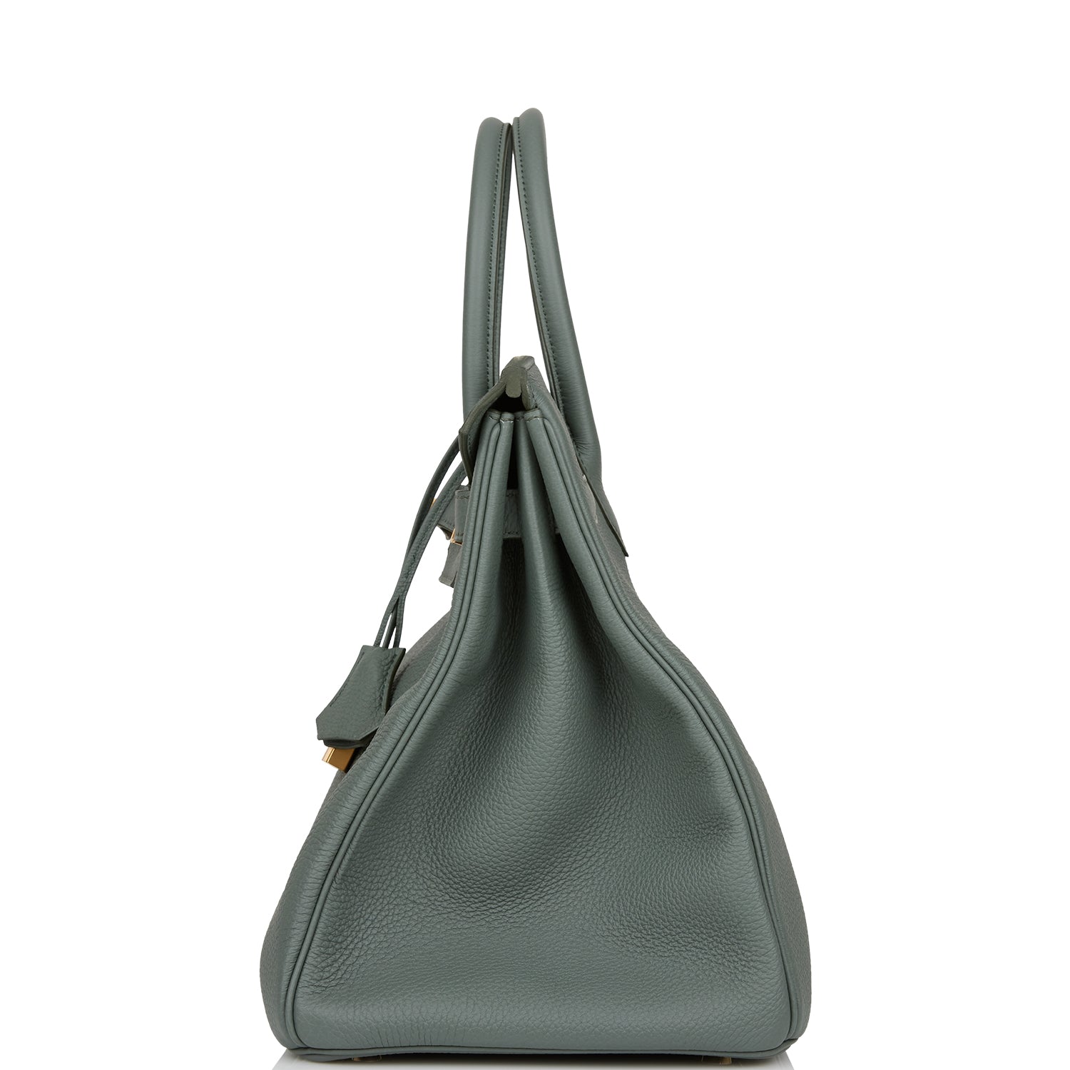 Hermes Birkin 35 Vert Amande Togo Gold Hardware