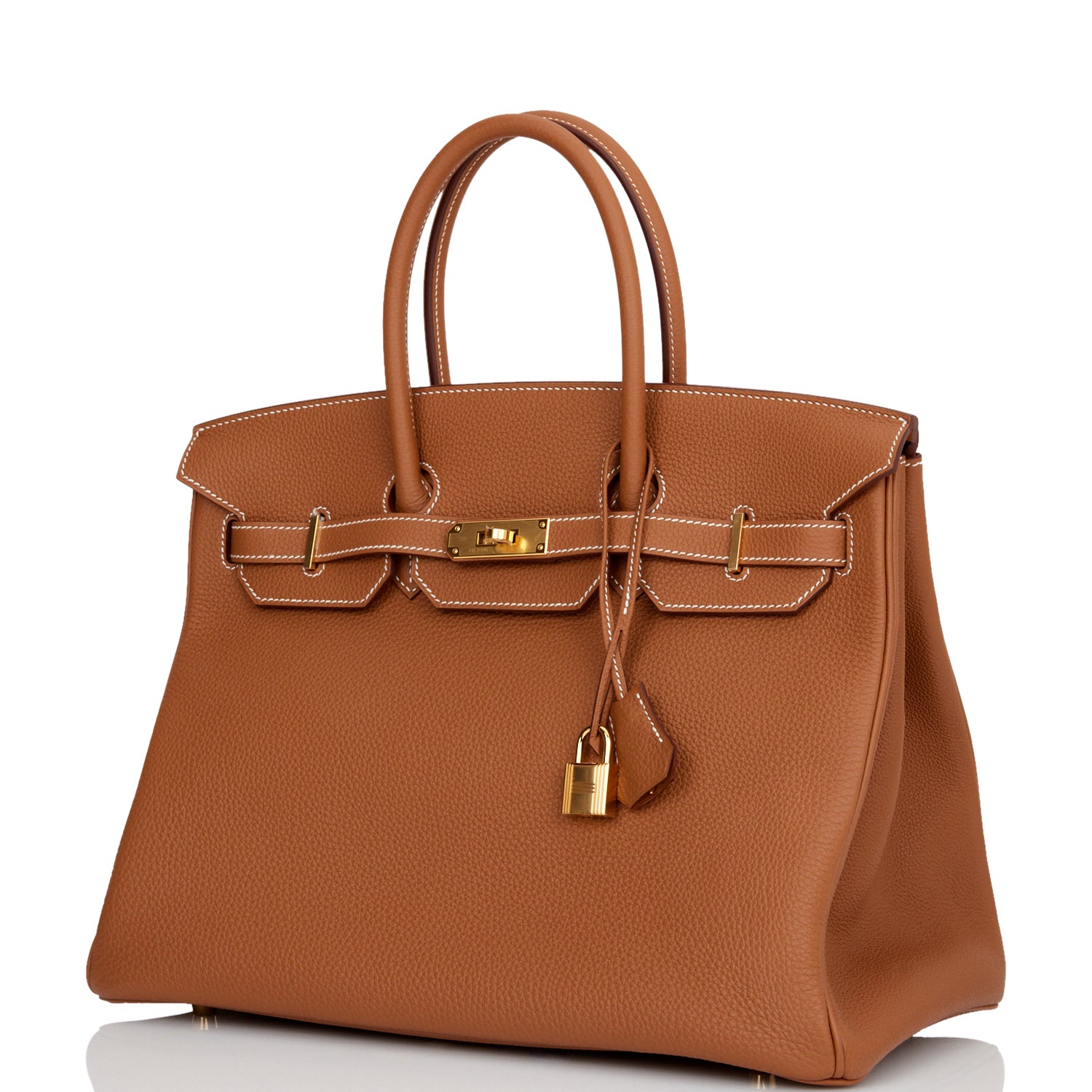 Hermes Birkin 35 Gold Togo Gold Hardware