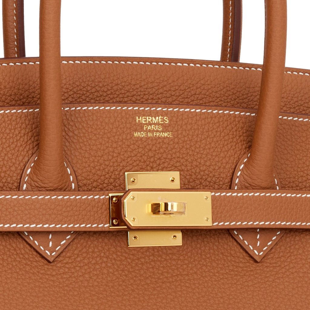 Hermes Birkin 35 Gold Togo Gold Hardware