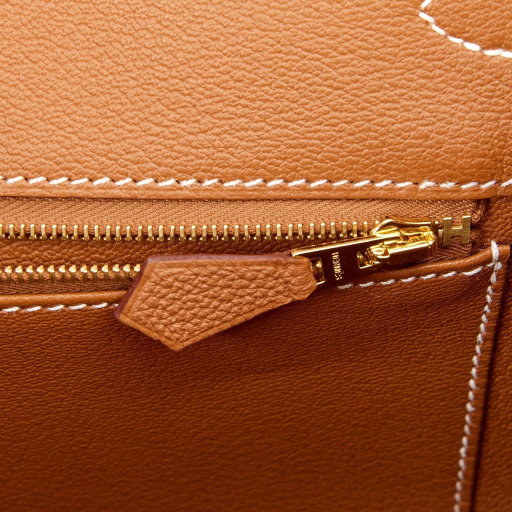 Hermes Birkin 35 Gold Togo Gold Hardware