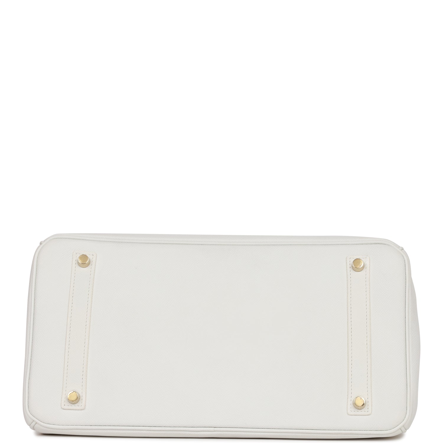Hermes Birkin 35 White Epsom Gold Hardware