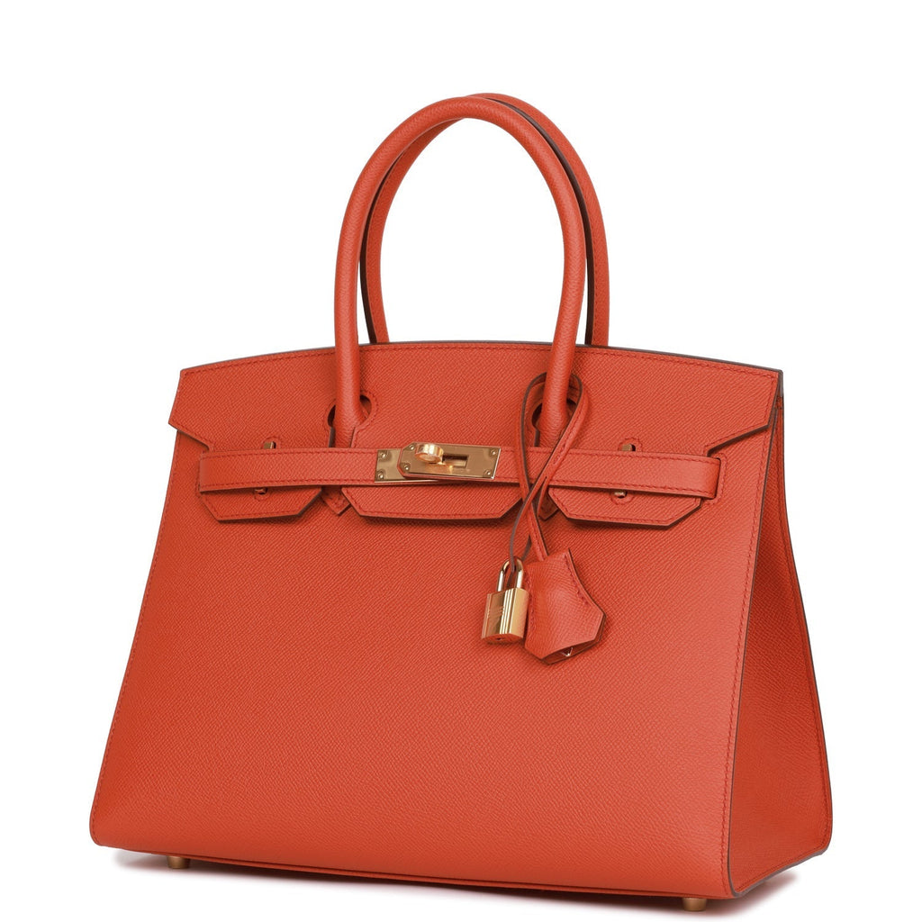 Hermes Birkin Sellier 30 Terre Battue Epsom Gold Hardware