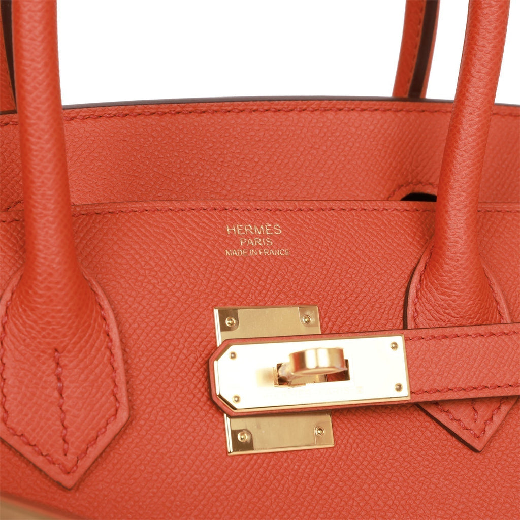 Hermes Birkin Sellier 30 Terre Battue Epsom Gold Hardware