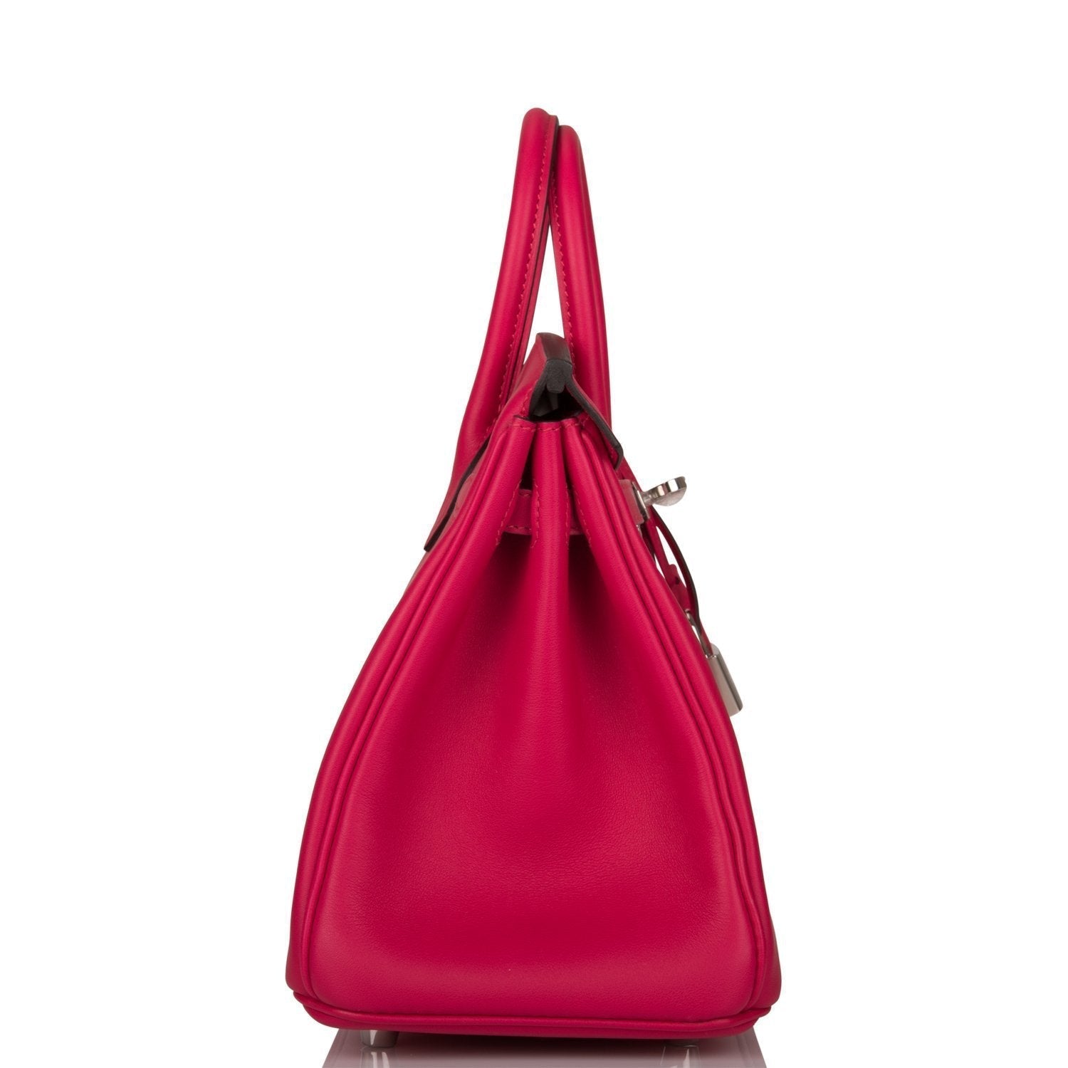 Hermes Birkin 25 Framboise Swift Palladium Hardware