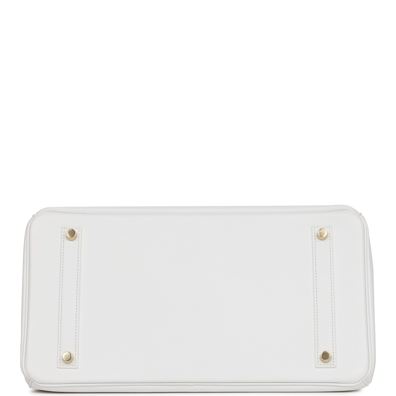 Hermes Birkin 35 White Epsom Gold Hardware