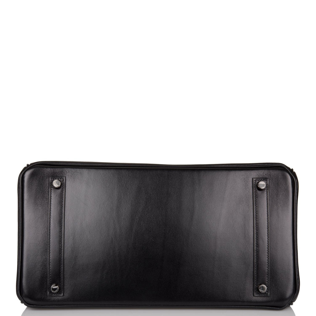 Hermes Birkin 35cm  SO Black Box Black Hardware