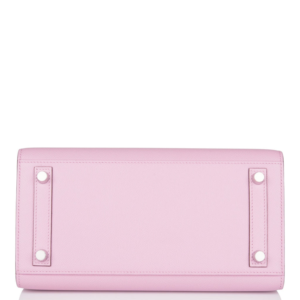 Hermes Birkin Sellier 25 Mauve Sylvestre Epsom Palladium Hardware