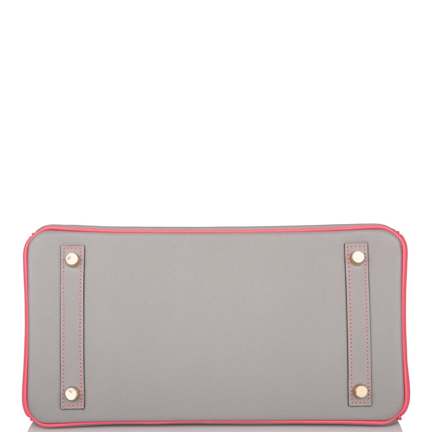 Hermes Special Order (HSS) Birkin 30 Gris Mouette and Rose Azalee Epsom Permabrass Hardware