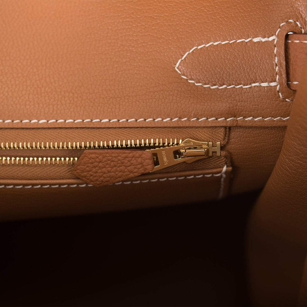 Hermes Birkin 30 Gold Togo Gold Hardware