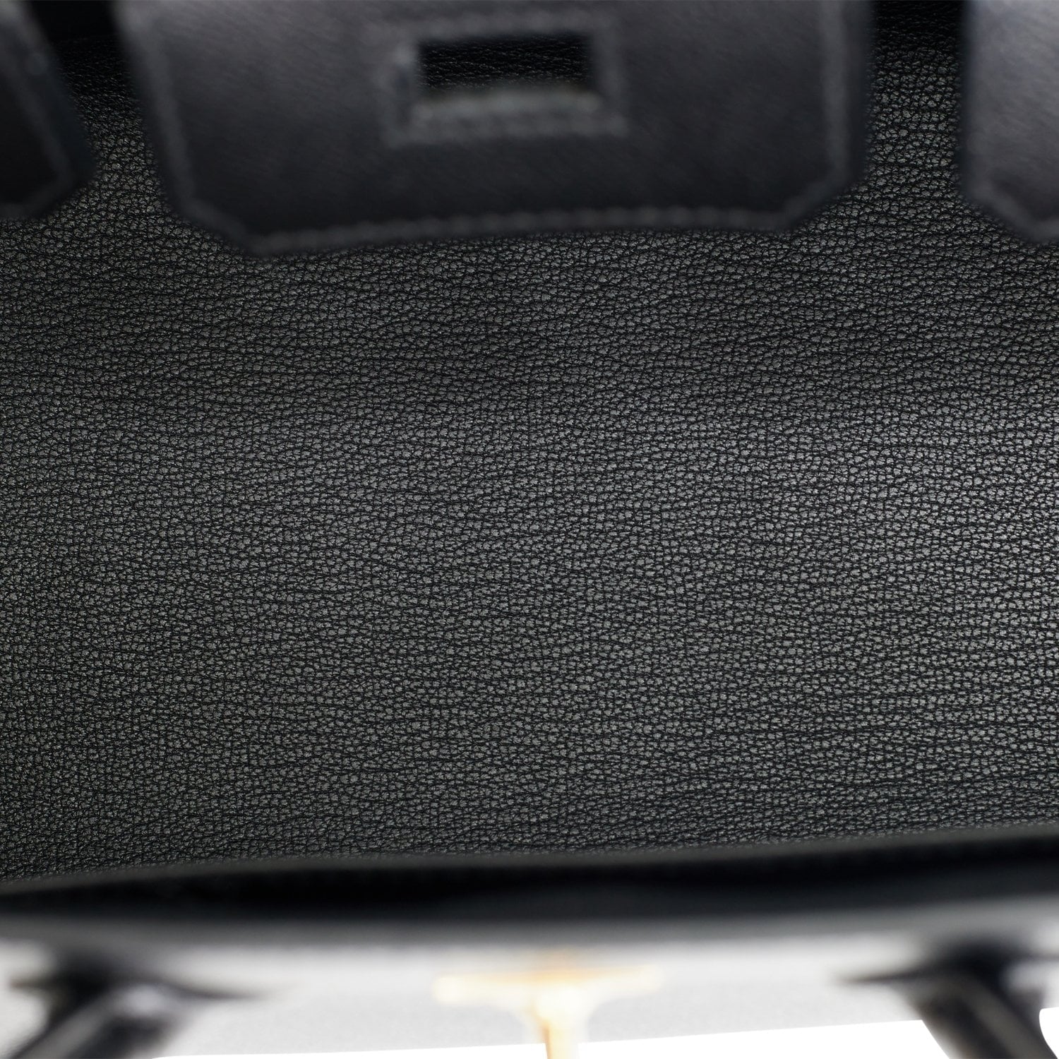 Hermes Birkin Sellier 25 Black Madame Gold Hardware