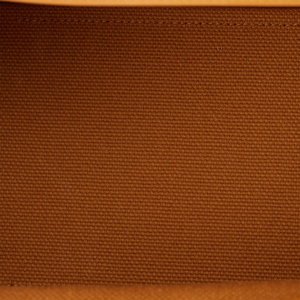 Hermes Birkin Cargo 25 Desert/Sesame Swift and Toile Canvas Palladium Hardware