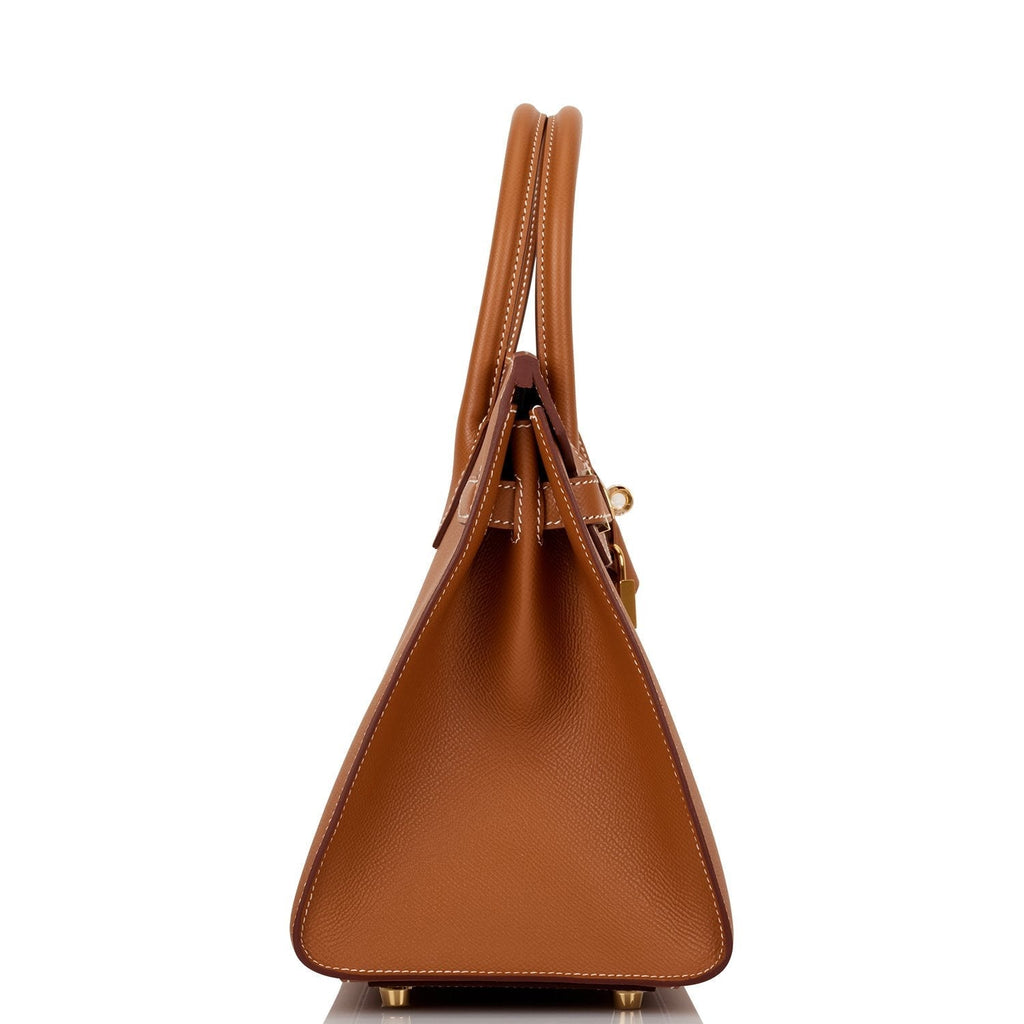Hermes Birkin Sellier 30 Gold Epsom Gold Hardware