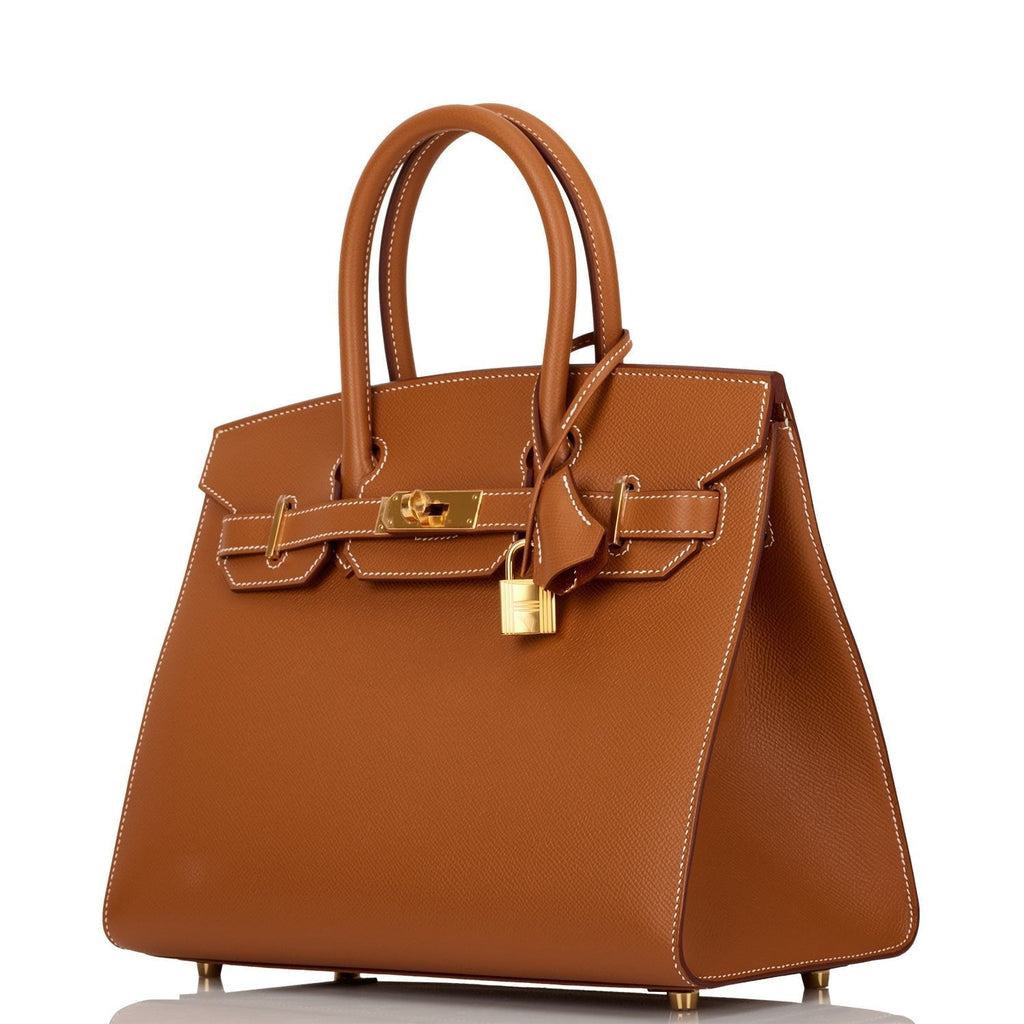 Hermes Birkin Sellier 30 Gold Epsom Gold Hardware