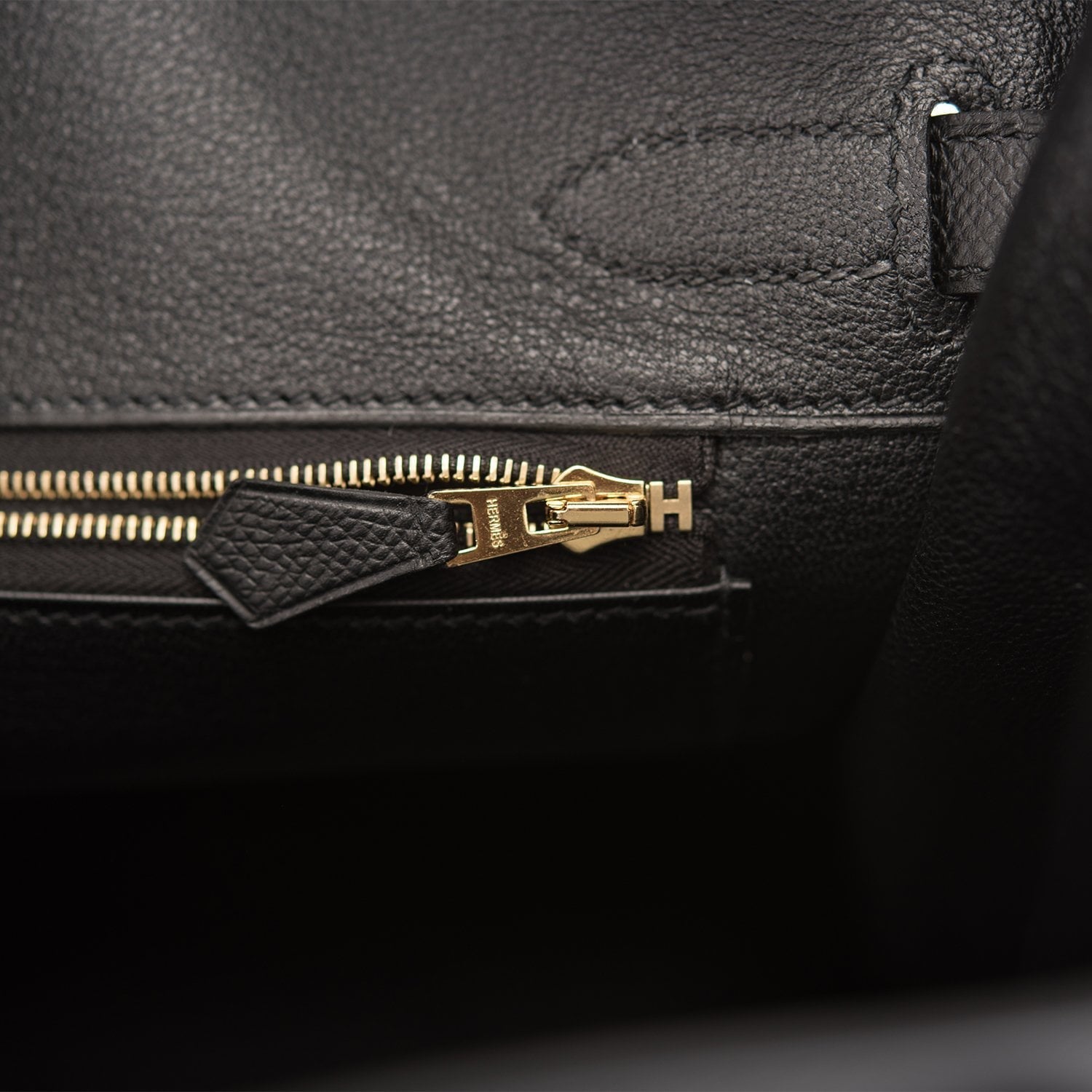 Hermes Black Epsom Birkin 30cm Gold Hardware