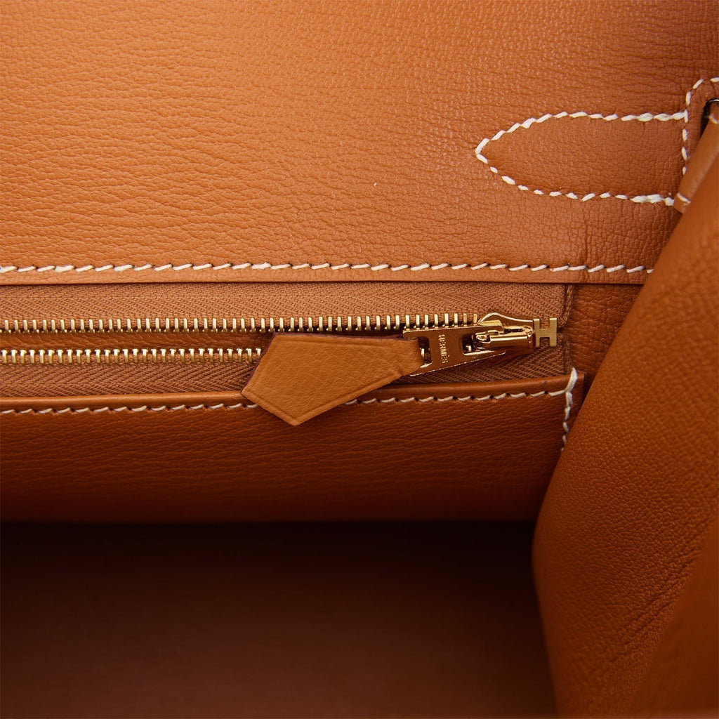 Hermes Birkin Sellier 30 Gold Epsom Gold Hardware