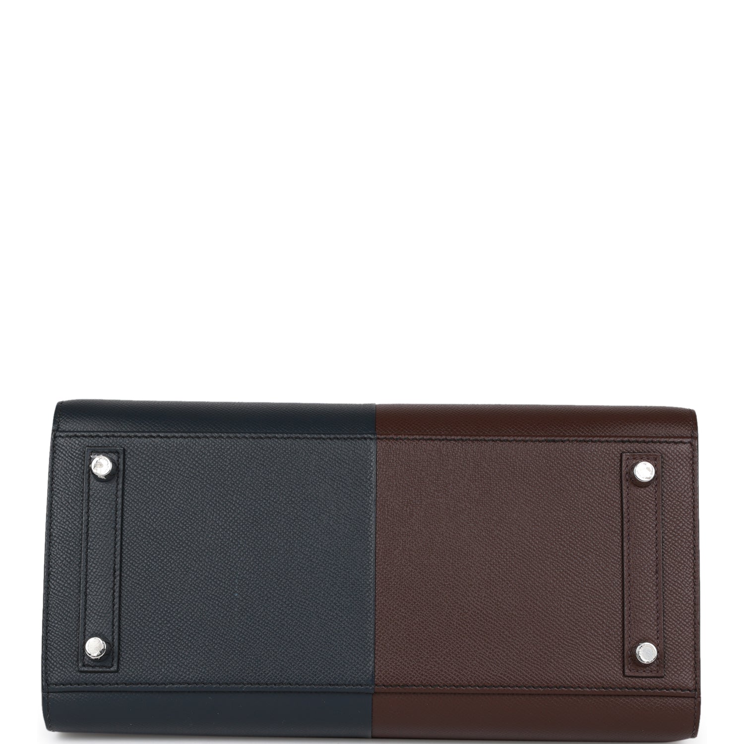 Hermes Casaque Birkin Sellier 30 Rouge Sellier and Bleu Indigo Epsom Palladium Hardware