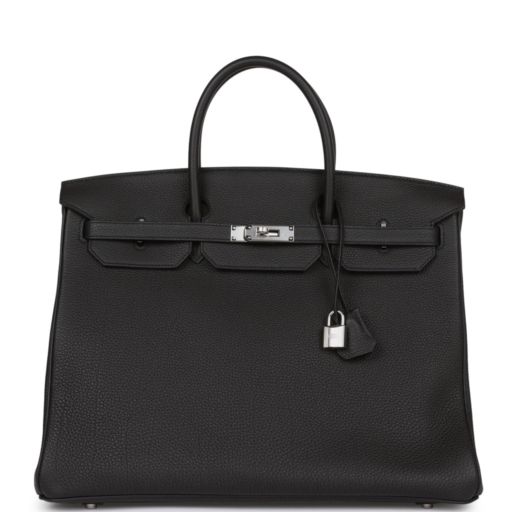 Hermes Birkin 40 Black Togo Palladium Hardware