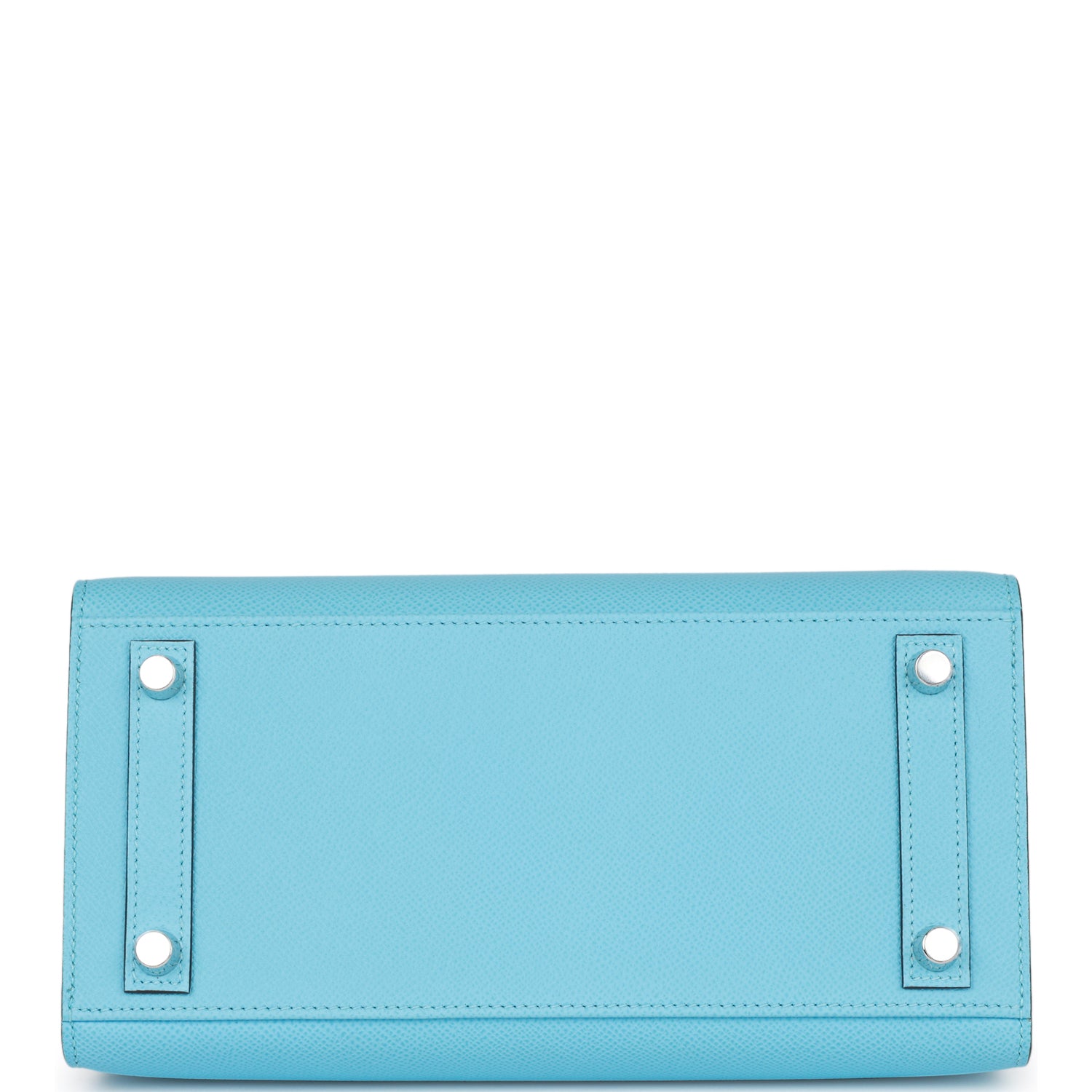 Hermes Birkin Sellier 25 Celeste Epsom Palladium Hardware