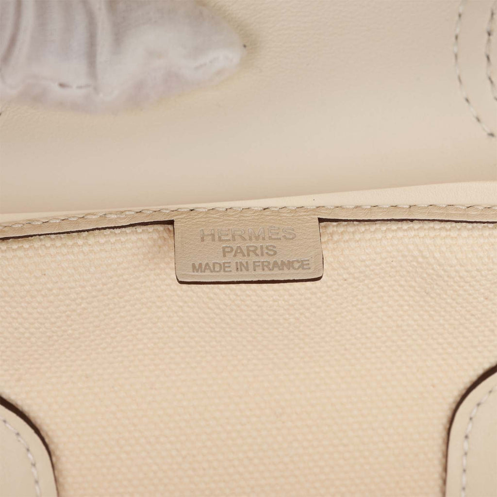 Hermes Birkin Cargo 35 Nata Toile and Swift Palladium Hardware