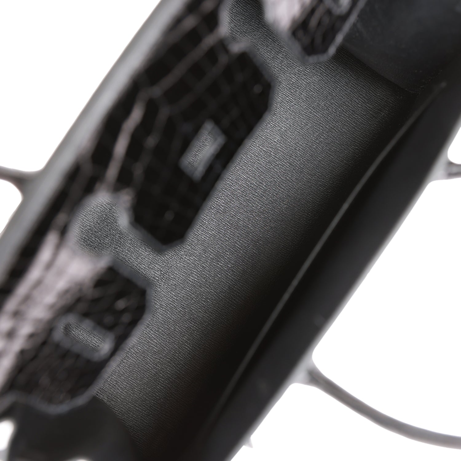 Hermes Birkin Sellier 30 Black Shiny Porosus Crocodile Palladium Hardware