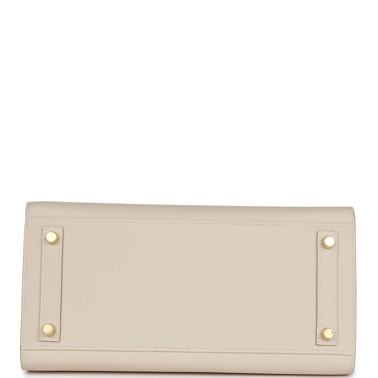 Hermes Birkin Sellier 30 Craie Epsom Gold Hardware