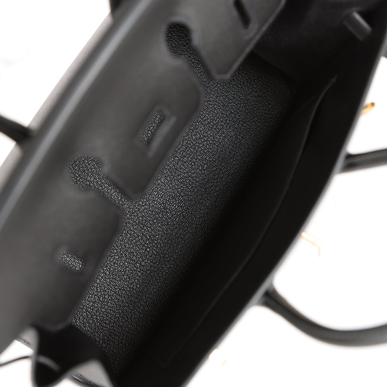 Hermes Birkin Sellier 25 Black Epsom Gold Hardware