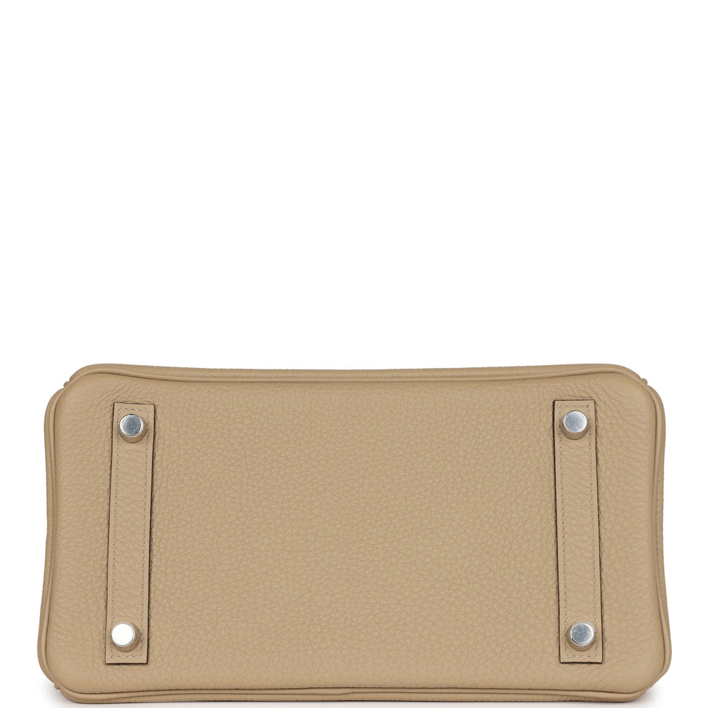 Hermes Birkin 25 Trench Verso Togo Palladium Hardware