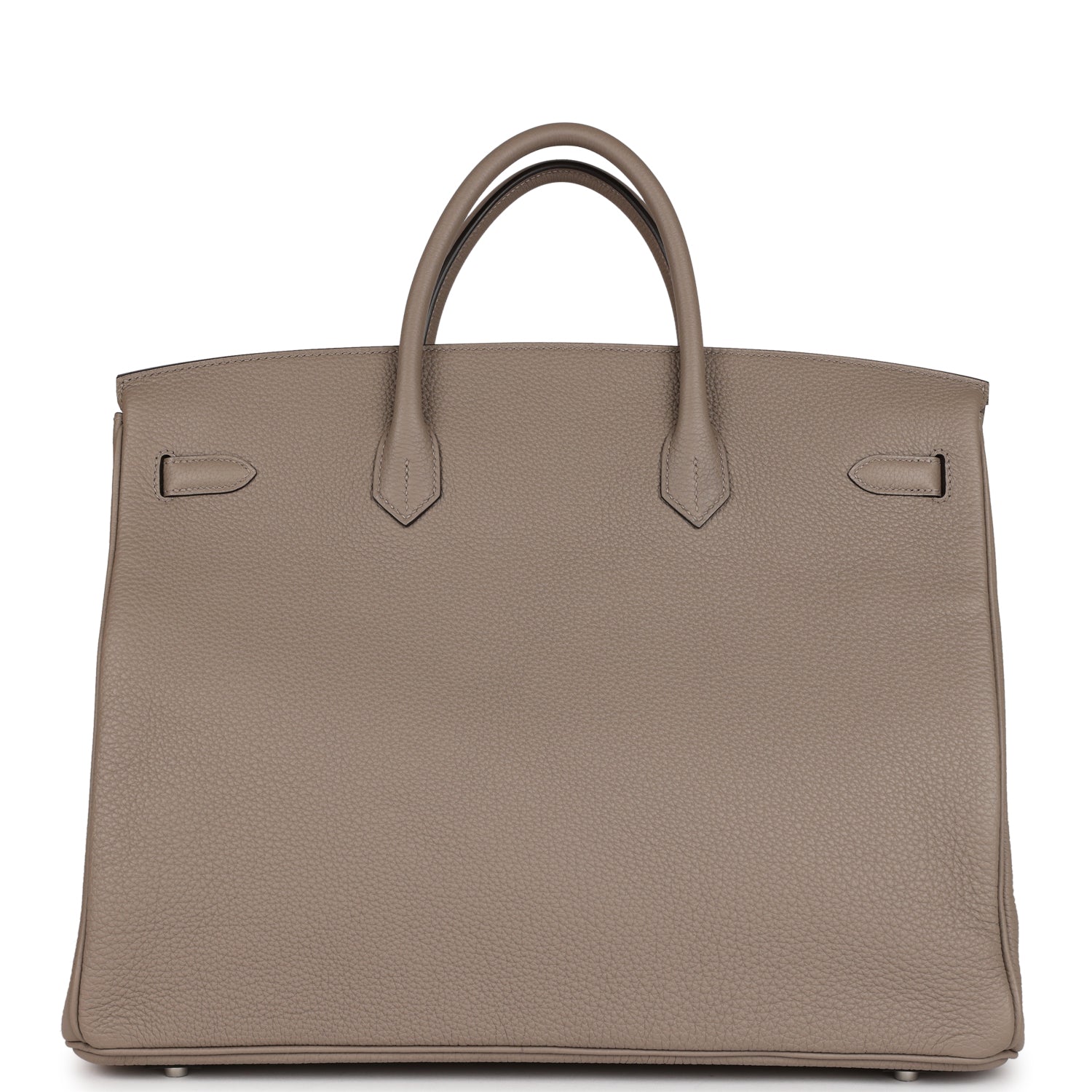 Hermes Horseshoe Stamp (HSS) Birkin 40 Gris Tourterelle Togo Brushed Palladium Hardware
