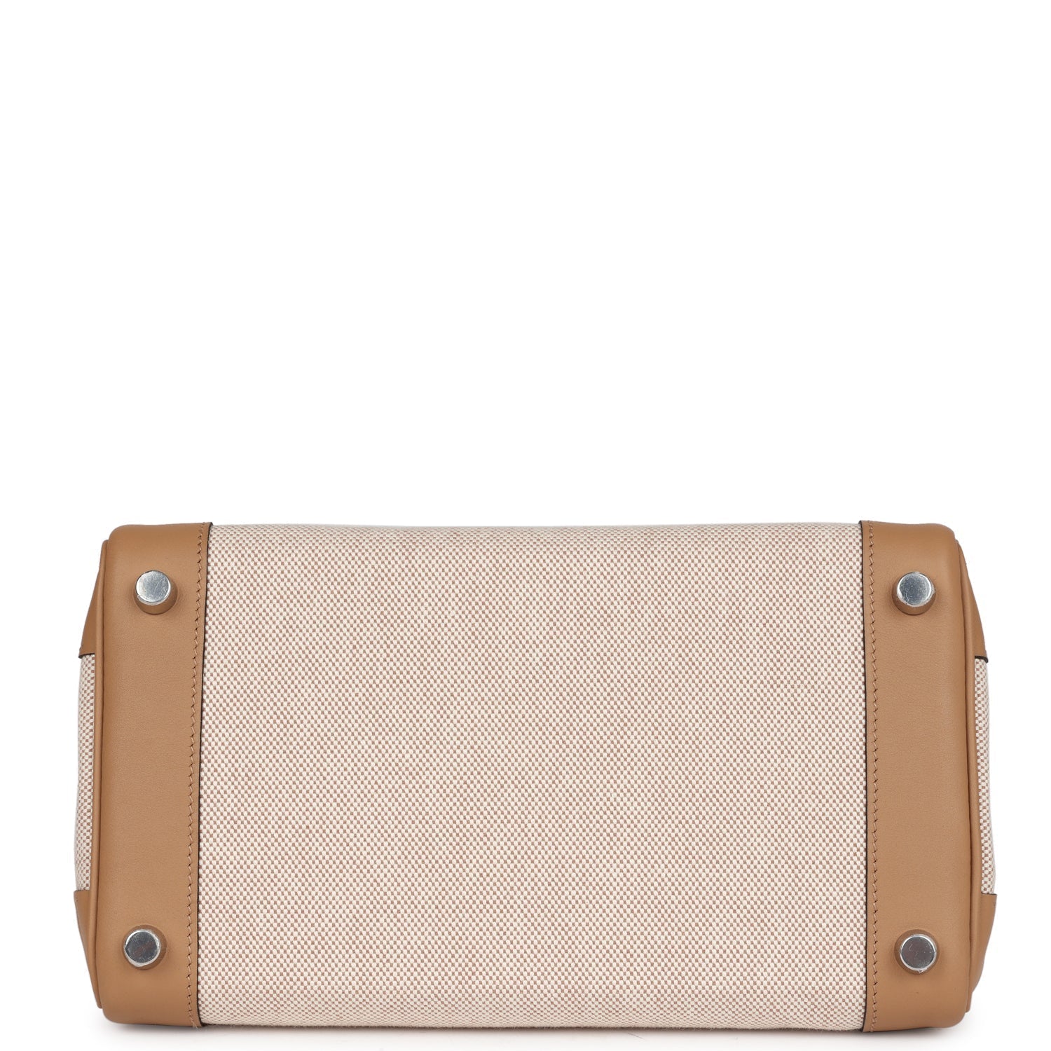 Hermes Birkin 25 Toile H and Chai Swift Palladium Hardware