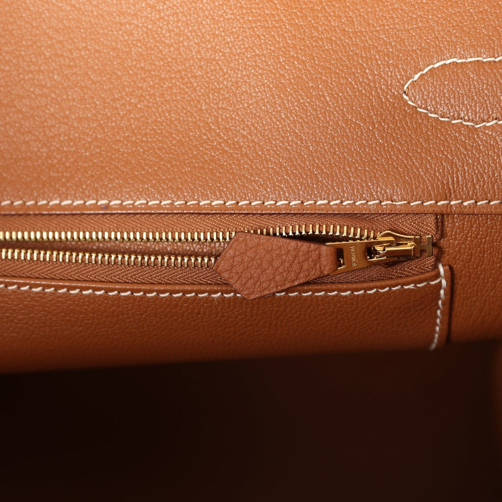 Hermes Birkin 35 Gold Togo Gold Hardware