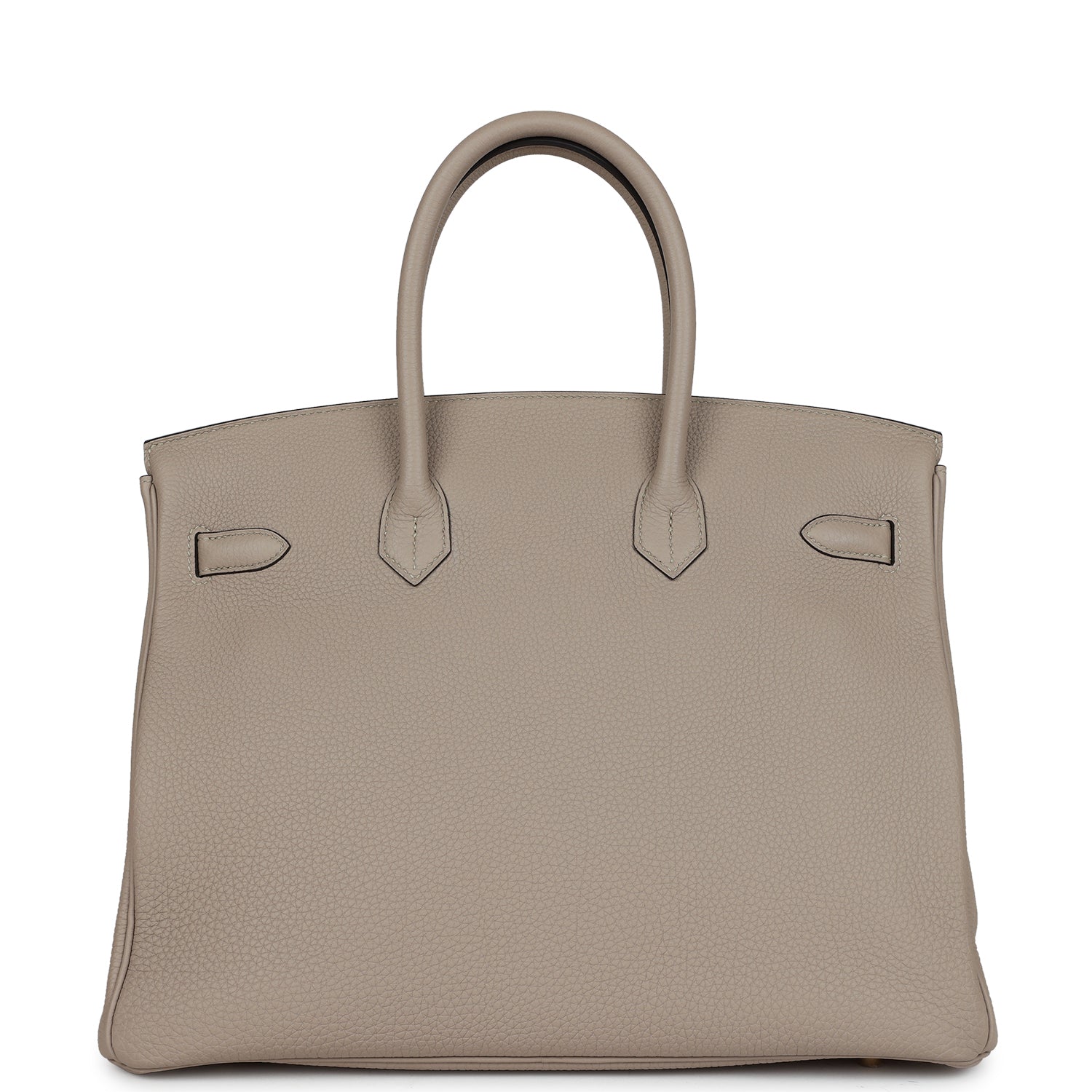 Hermes Birkin 35 Gris Tourterelle Togo Gold Hardware