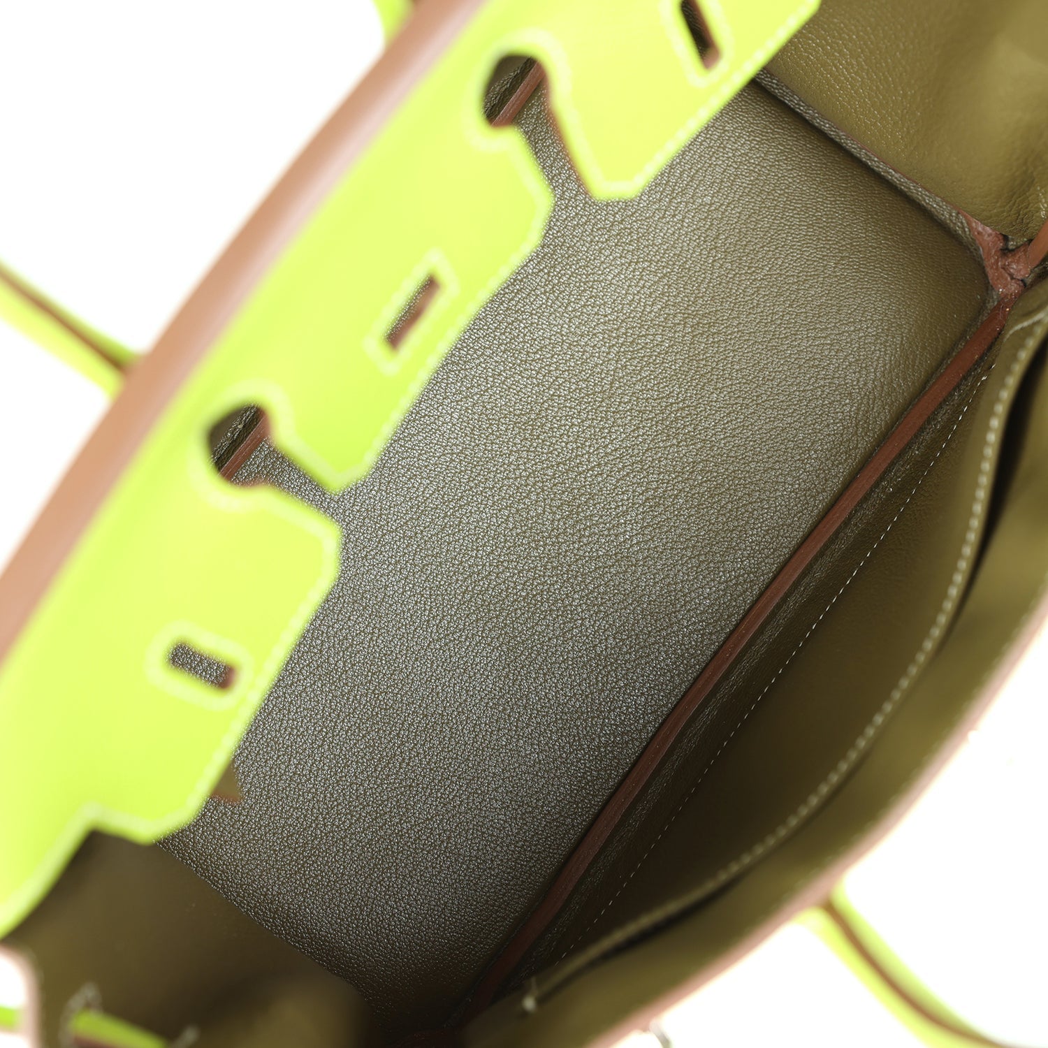Hermes Birkin 25 Kiwi Candy Epsom Palladium Hardware
