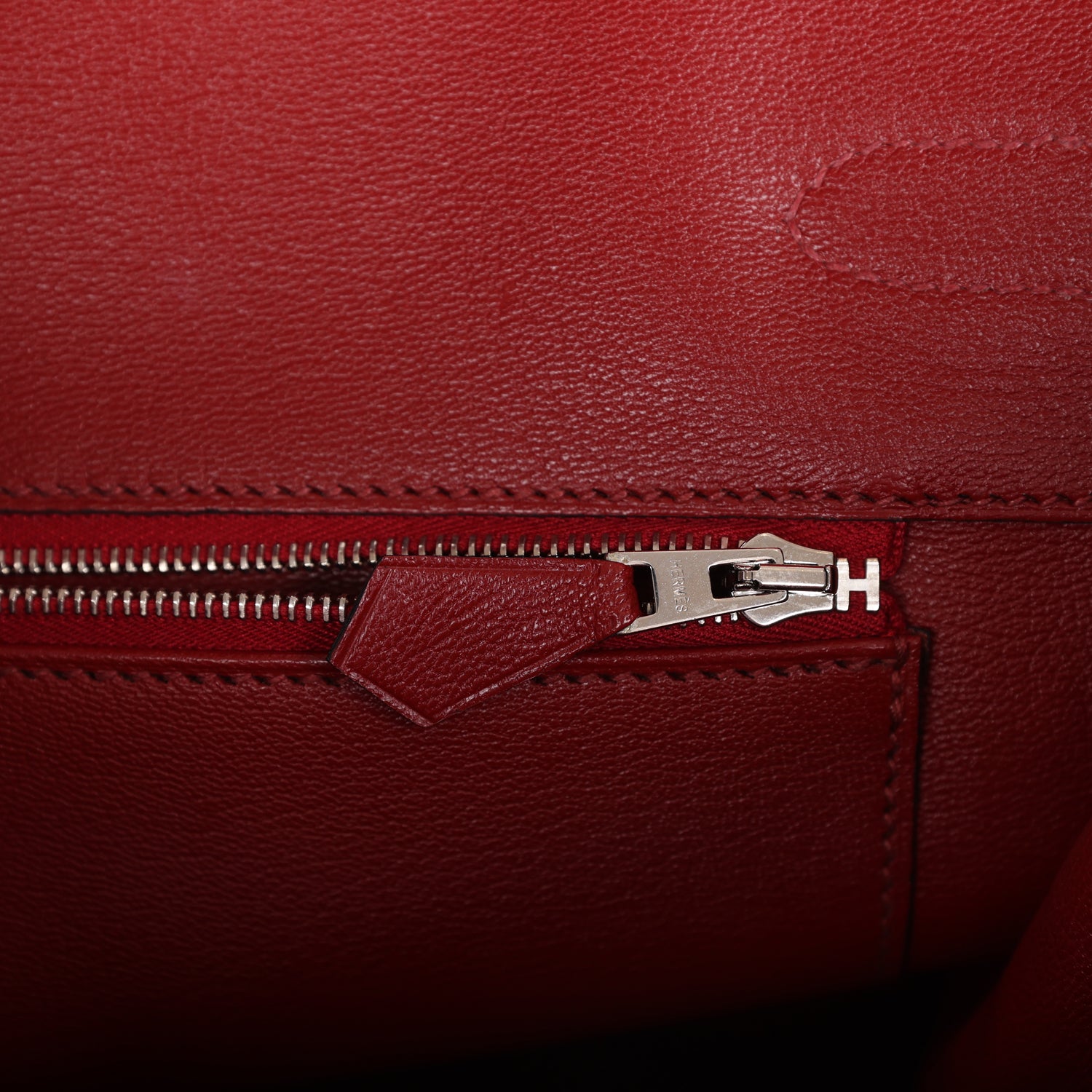 Hermes Birkin 35 Rouge H Matte Niloticus Crocodile Palladium Hardware