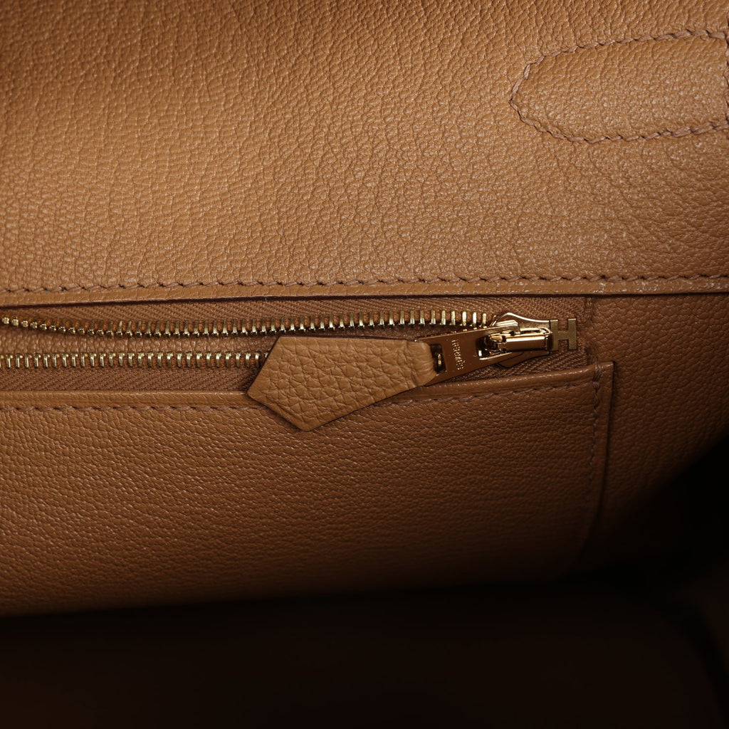 Hermes Birkin 35 Biscuit Togo Gold Hardware