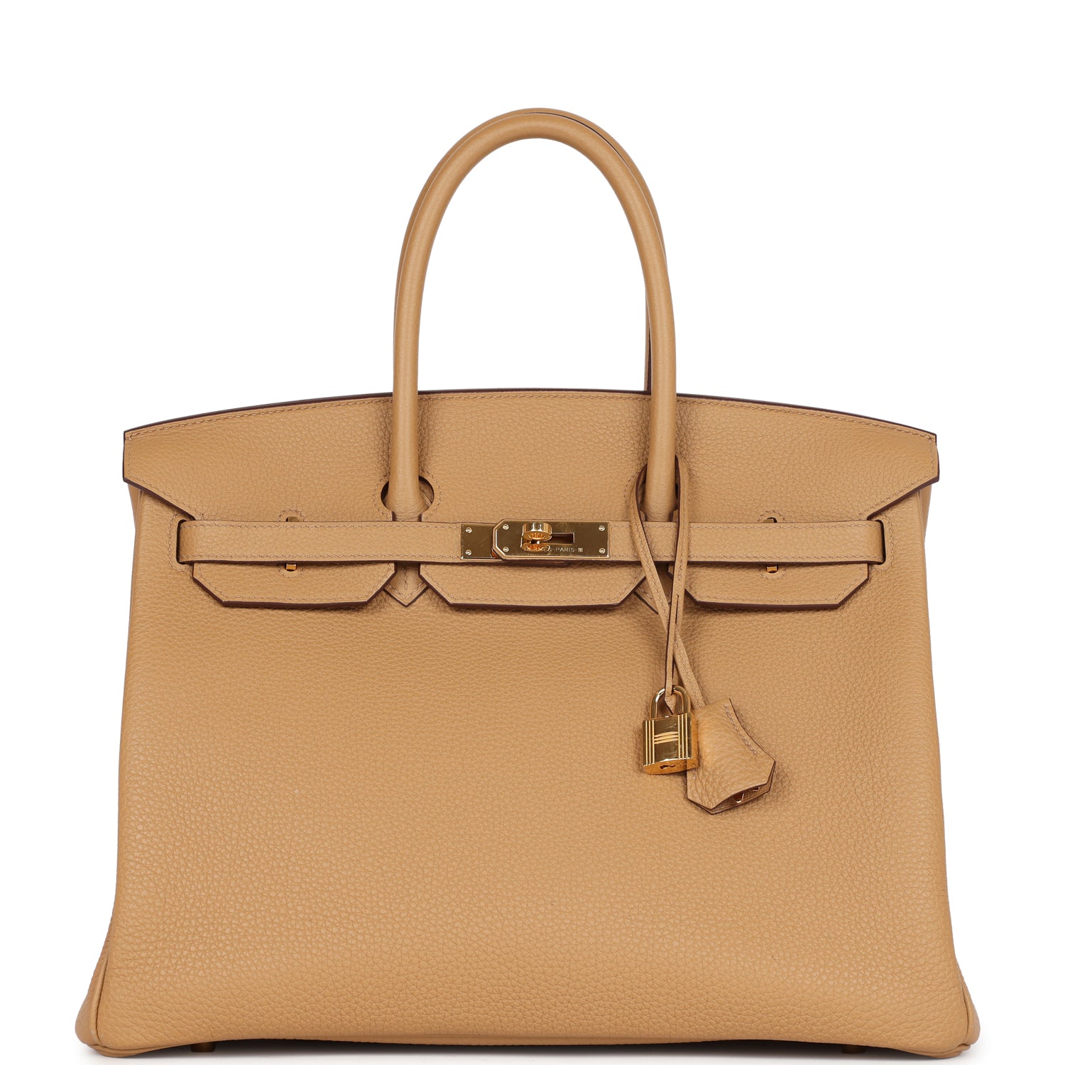 Hermes Birkin 35 Biscuit Togo Gold Hardware