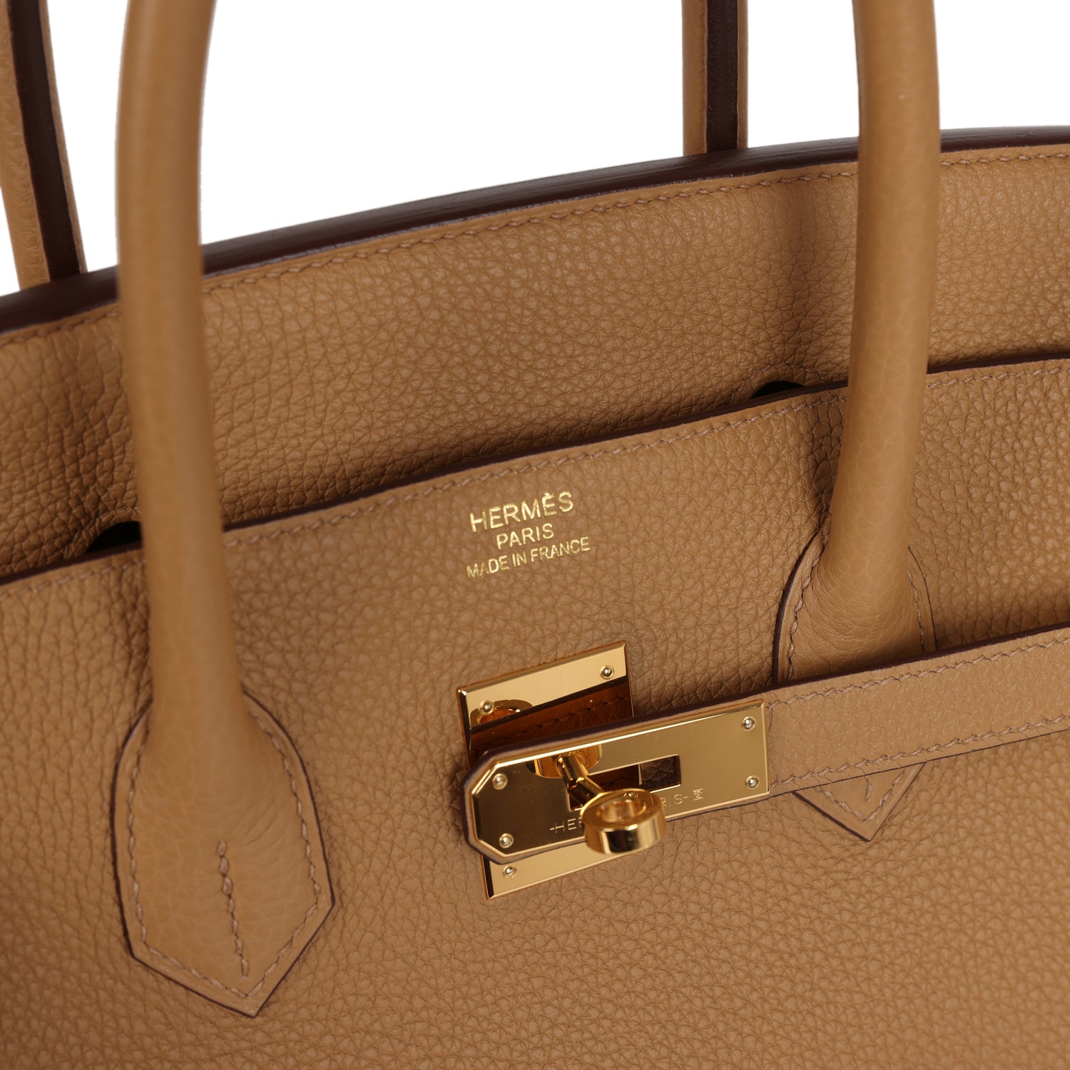 Hermes Birkin 35 Biscuit Togo Gold Hardware