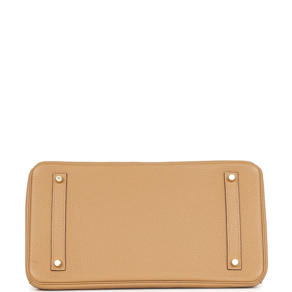 Hermes Birkin 35 Biscuit Togo Gold Hardware