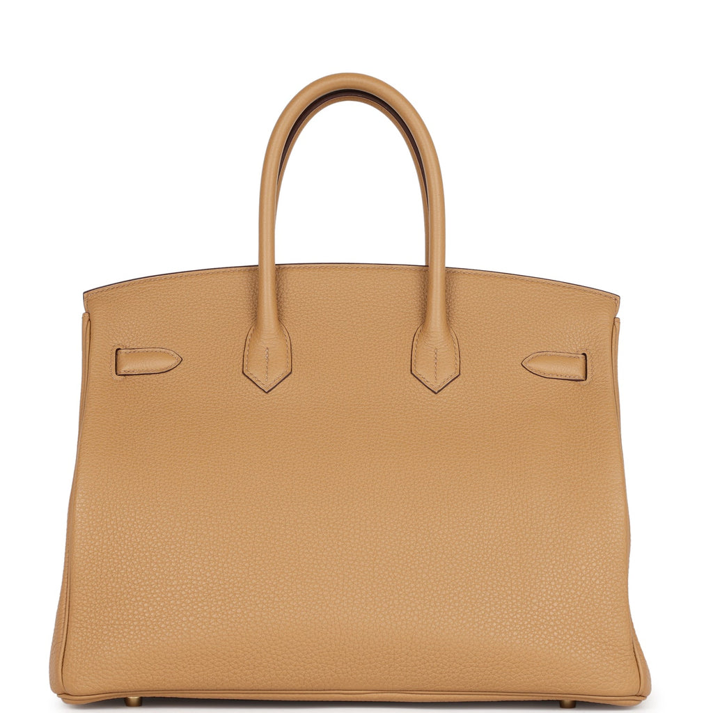 Hermes Birkin 35 Biscuit Togo Gold Hardware