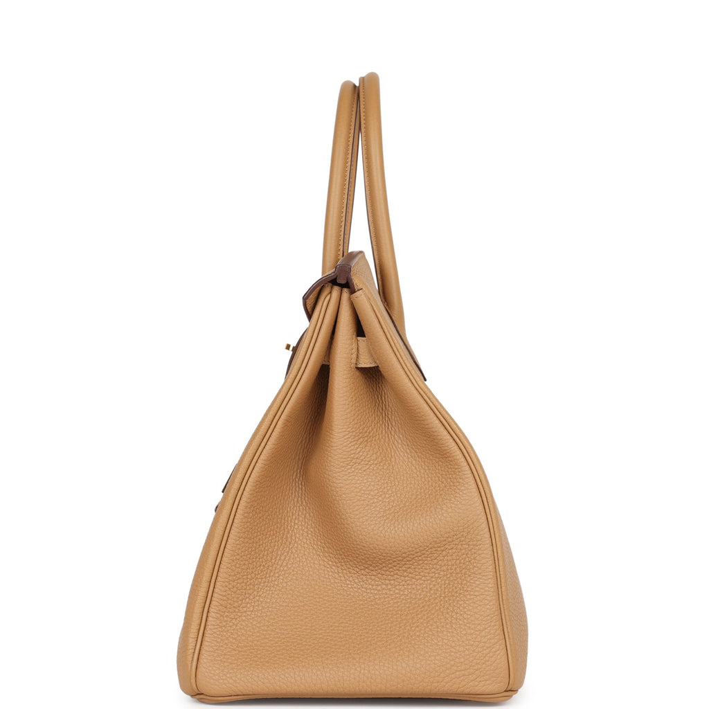 Hermes Birkin 35 Biscuit Togo Gold Hardware