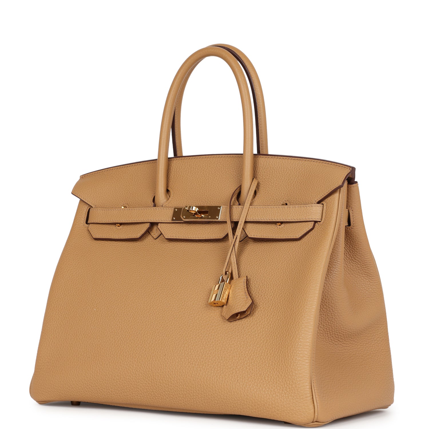 Hermes Birkin 35 Biscuit Togo Gold Hardware