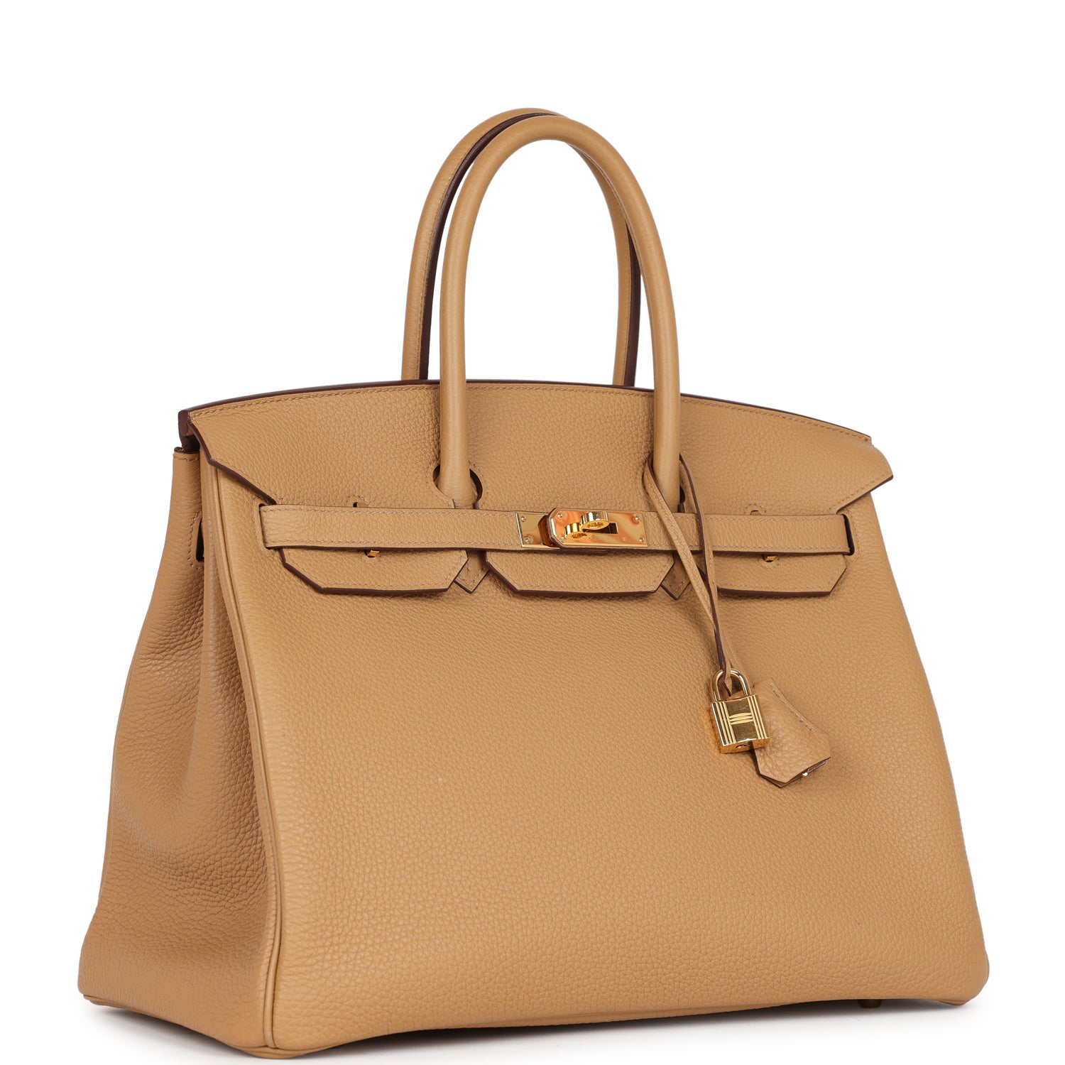 Hermes Birkin 35 Biscuit Togo Gold Hardware