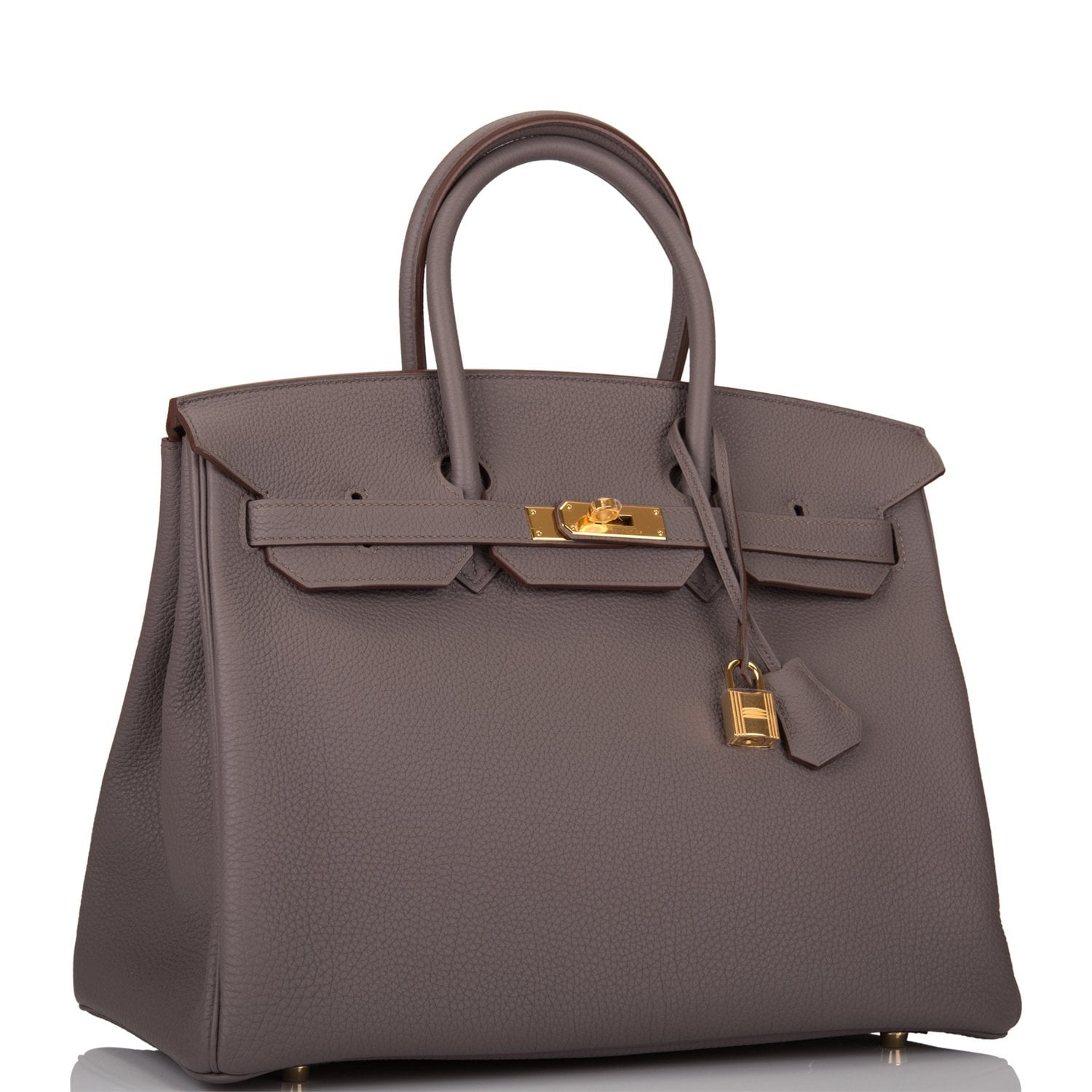 Hermes Etain Togo Birkin 35cm Gold Hardware