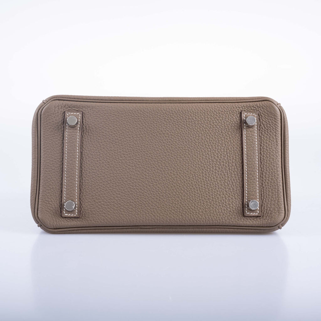 Hermes Birkin 25 Etoupe Togo Palladium Hardware