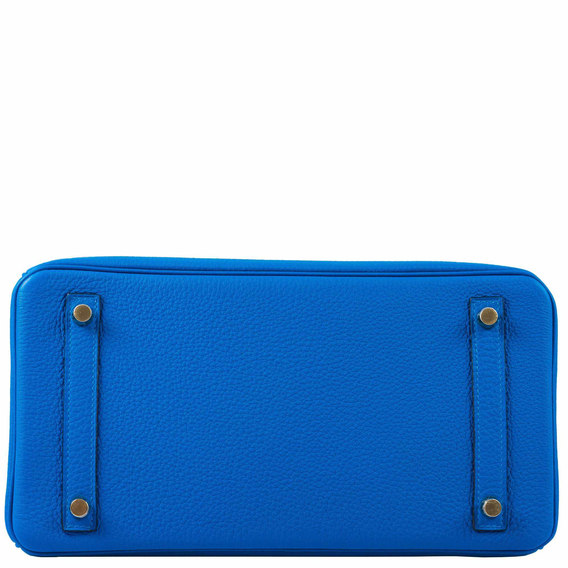 Hermes Birkin 30 Blue Zellige Togo Gold Hardware