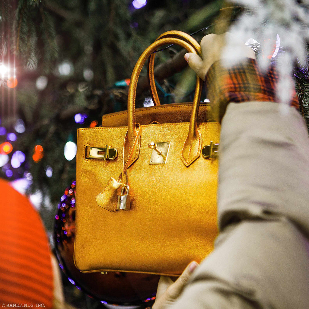 Hermes Birkin 30 Metallic Bronze Chevre Gold Hardware