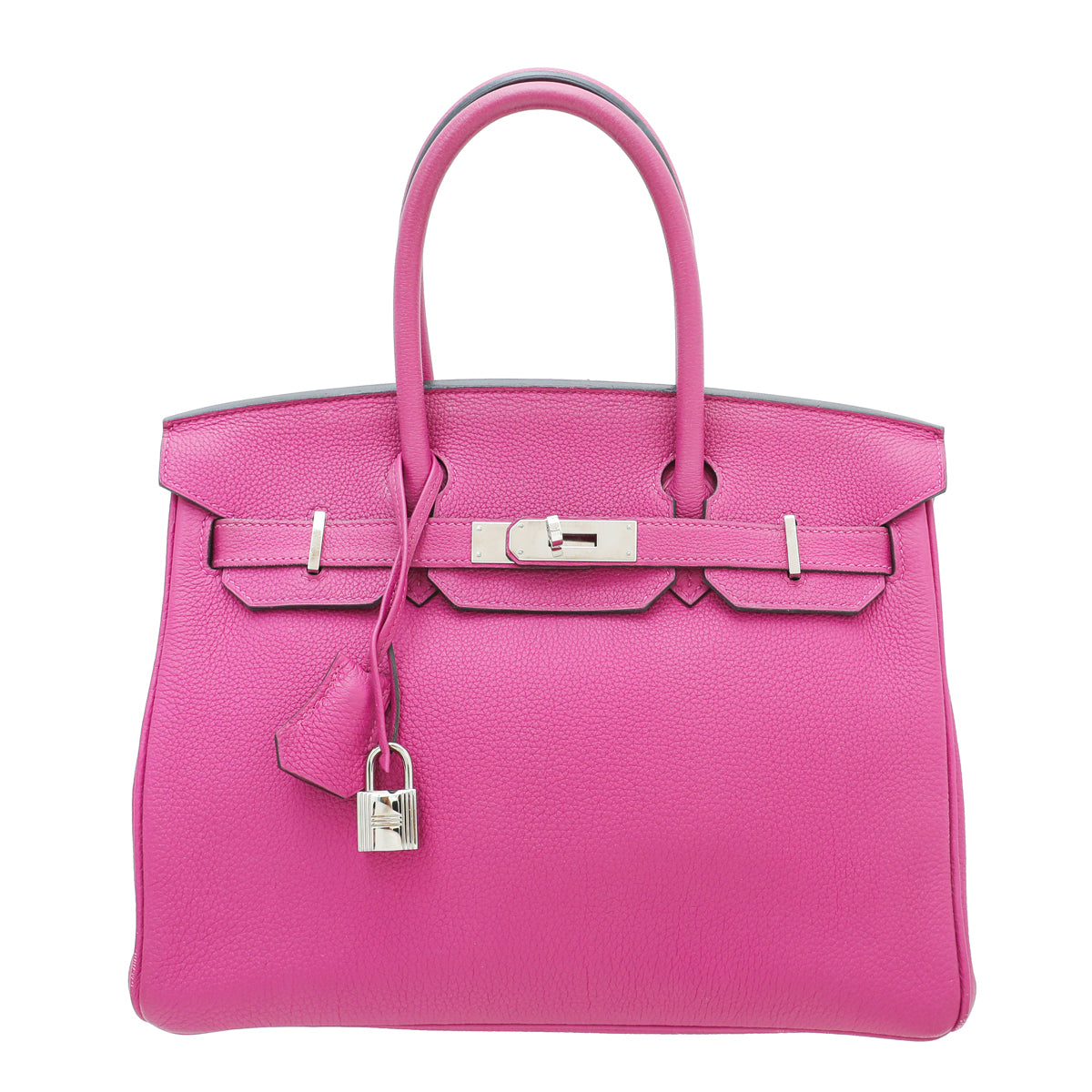 Hermes Rose Pourpre Birkin 30 Bag