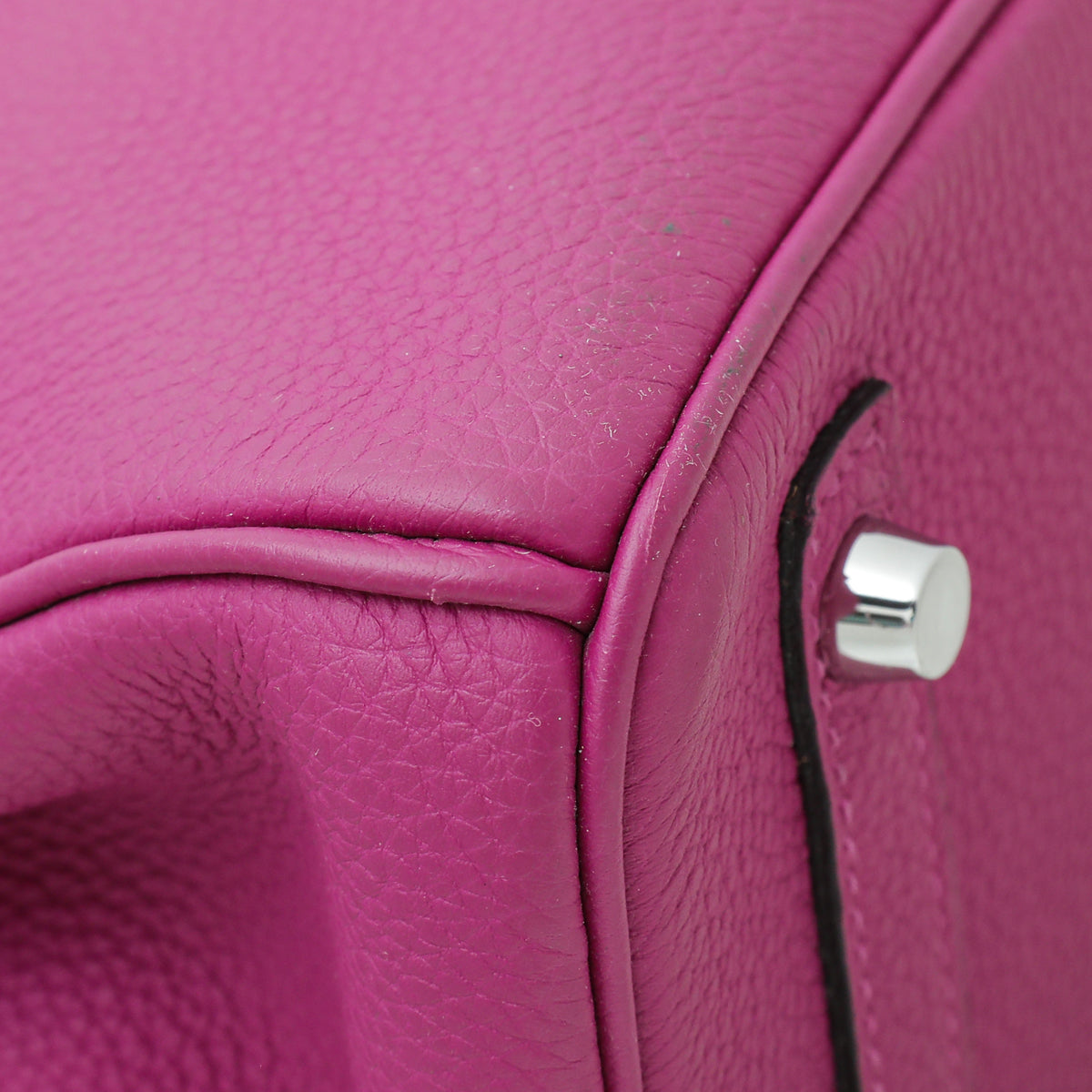 Hermes Rose Pourpre Birkin 30 Bag