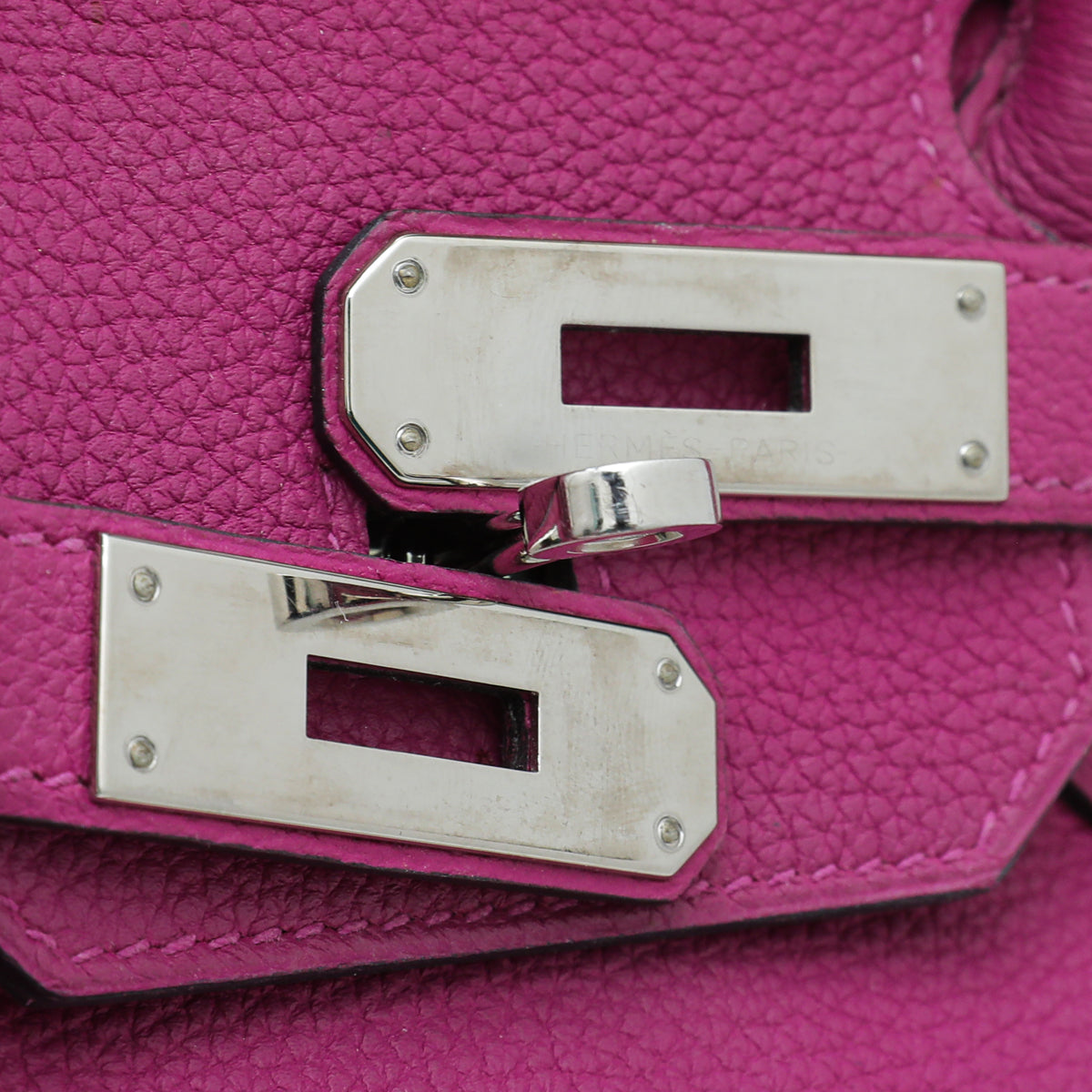 Hermes Rose Pourpre Birkin 30 Bag