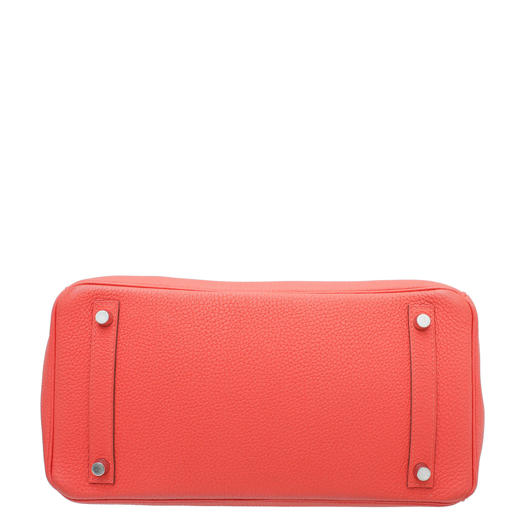 Hermes Rouge Tomate Birkin 30 Bag